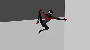 Miles Morales Into The Spider-Verse  - Blender 3D Animation test