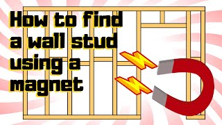 How to find a wall stud using a magnet - Cool Hack by Paddy's Diy 2,244 views 3 years ago 6 minutes, 21 seconds