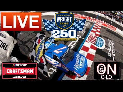 🔴Wright Brand 250. at North Wilkesboro. Live Nascar Craftsman Truck Series. Live Leaderboard & more.