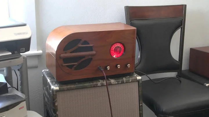 D-Lab Physco ward radio 5 watt 6V6 Guitar amp demo introduction