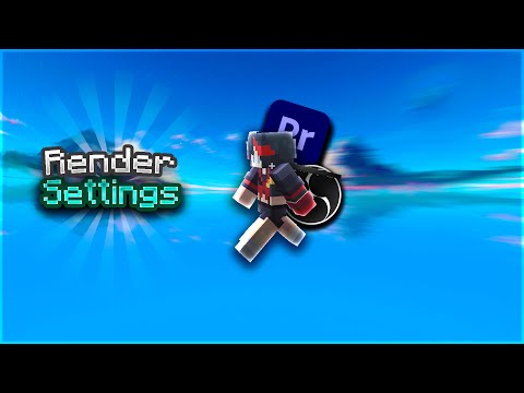 Best Render And Recording Settings For Minecraft Premiere Pro Obs Xanh En