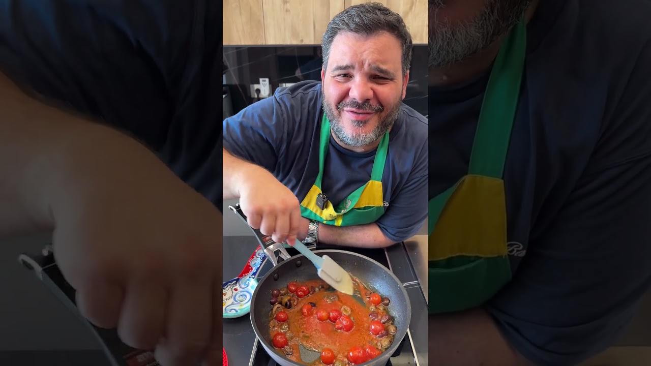Linguine pomodorini e sgombro