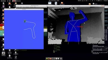 test with turtlesim and kinect, ROS, robot operating system