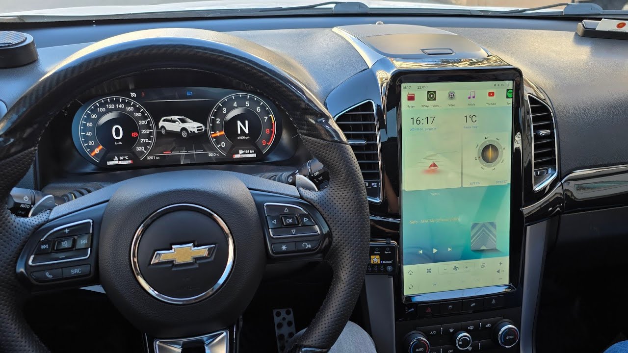 Captiva Dijital Gösterge Montajı ( Captiva Digital Display Assembly )