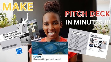 How to Design Pitch Deck with AI (2025 Tutorial Using Venngage)