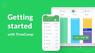 Getting started with TimeCamp: Setting up a new account screenshot 3