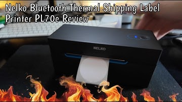 Review: Nelko Bluetooth Thermal Shipping Label Printer PL70e