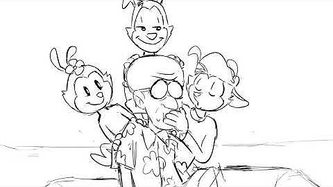 Animaniacs with hats | ANIMATIC