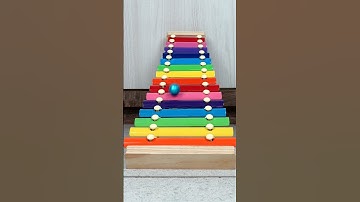 Beads Nice Fall Xylophone #reverse #shorts #satisfying #entertaining #fun #beads #short #asmr #funny