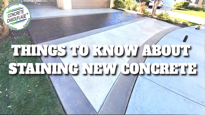 Important Things to Know about Staining NEW Concrete Floors & Exterior 2 | ConcreteCamouflage.com