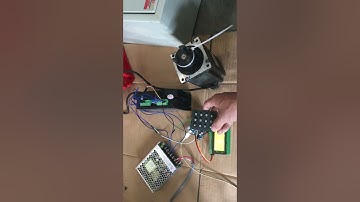 Arduino điều khiển động cơ bước bằng bàn phím sử dụng driver MA860H