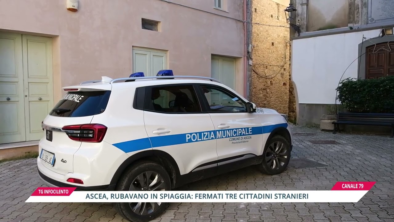 Furti in spiaggia ad Ascea: la Polizia Locale e i Carabinieri fermano tre uomini