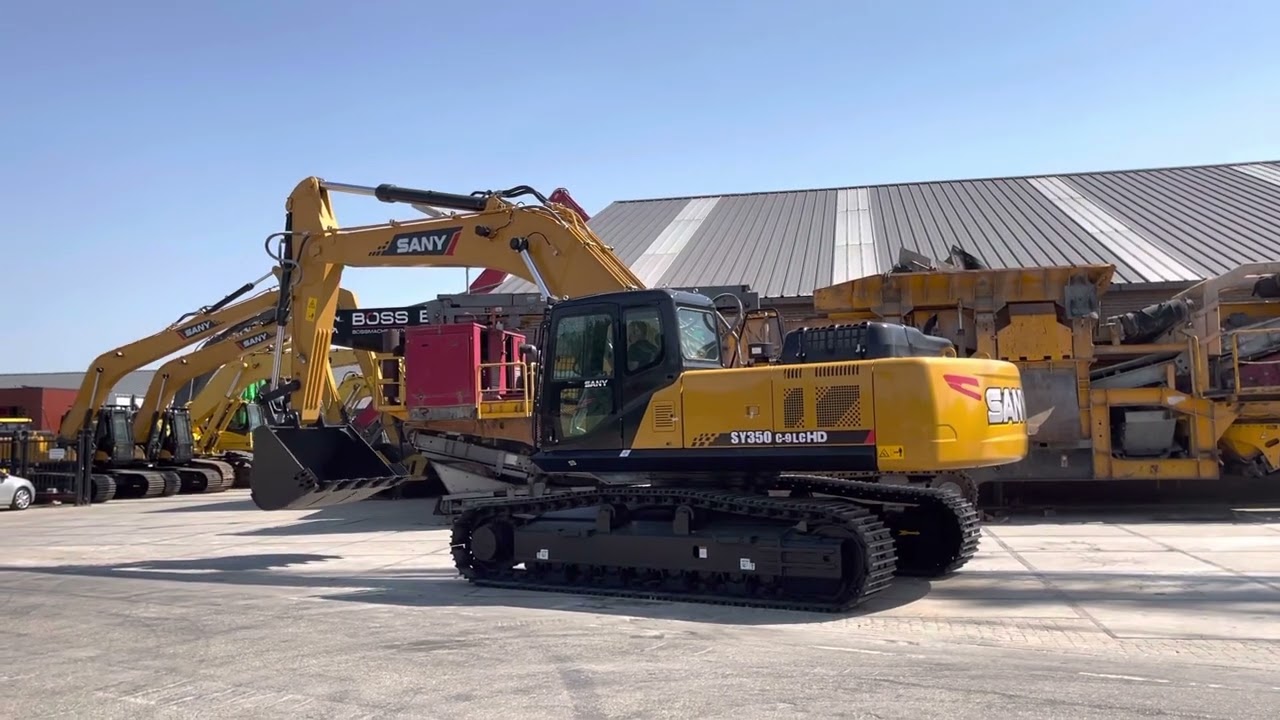 Brand New Excavators Sany350c (35ton) and SDLG 6210 (21ton)