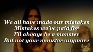 "Not Your Monster" Lyrcs #AnetteOlzon #JaniLiimatainen - The Dark Element