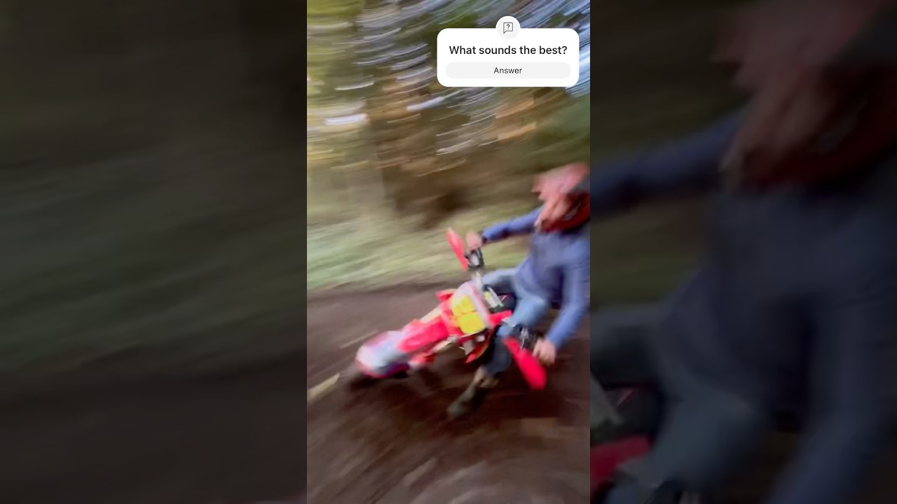 Sound test:KX250F 300EXC CRF450 