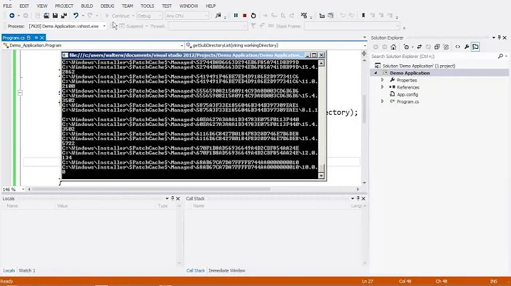 Using Recursion to Get a List of Sub-Directories Using C#