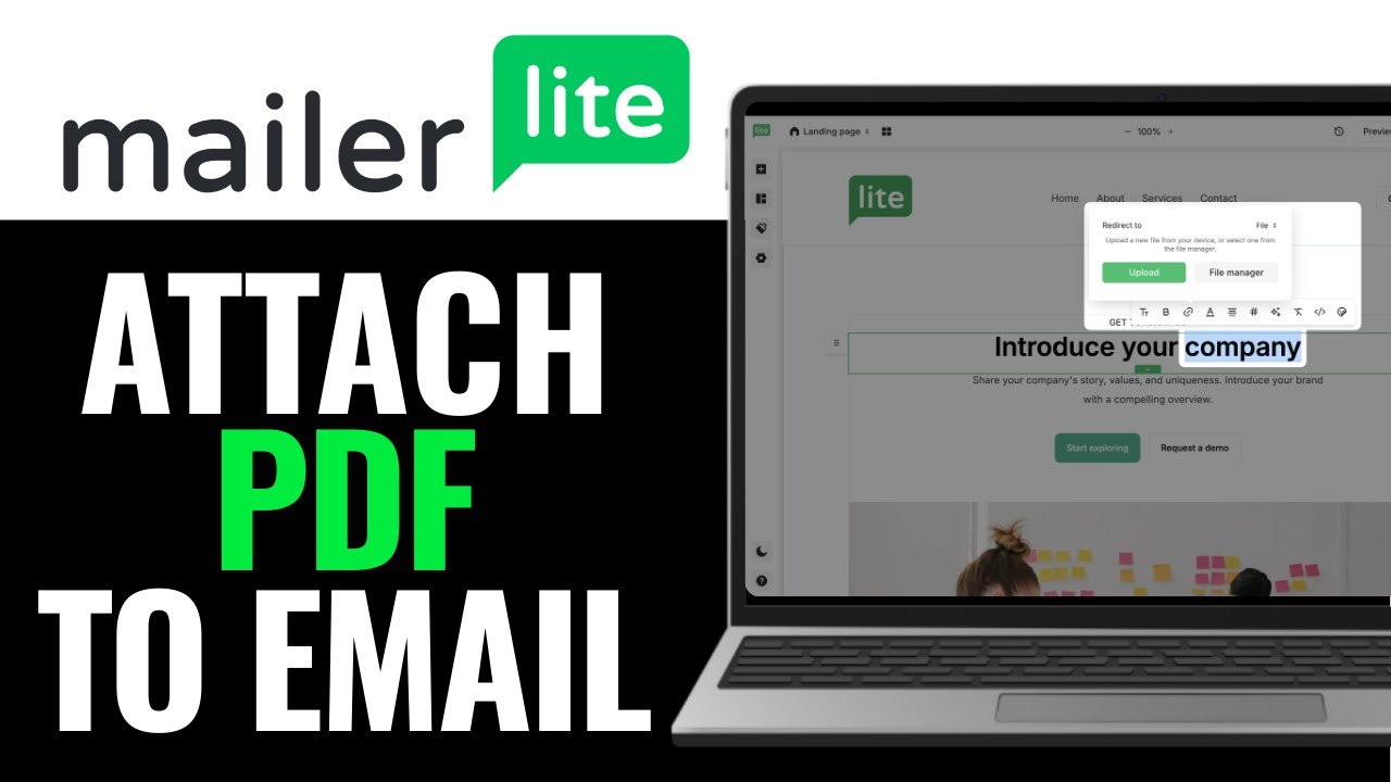 How To Attach PDF To MailerLite Email 2025 (MailerLite Tutorial) - YouTube