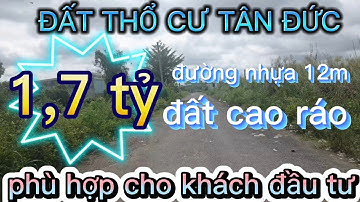 lô đất giá rẻ nhất thuộc gđ2 kdc tân đức | đức hòa | đình toản bđs