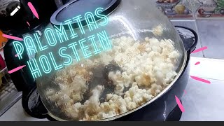 Receta palomitas de maíz con mantequilla en palomera Holstein popcorn (food) | Palomera Holtein