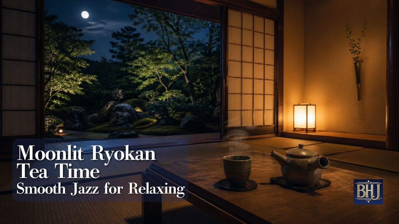 Japanese Inn / Tea Time / Relaxing Smooth Jazz for Reading & Focus