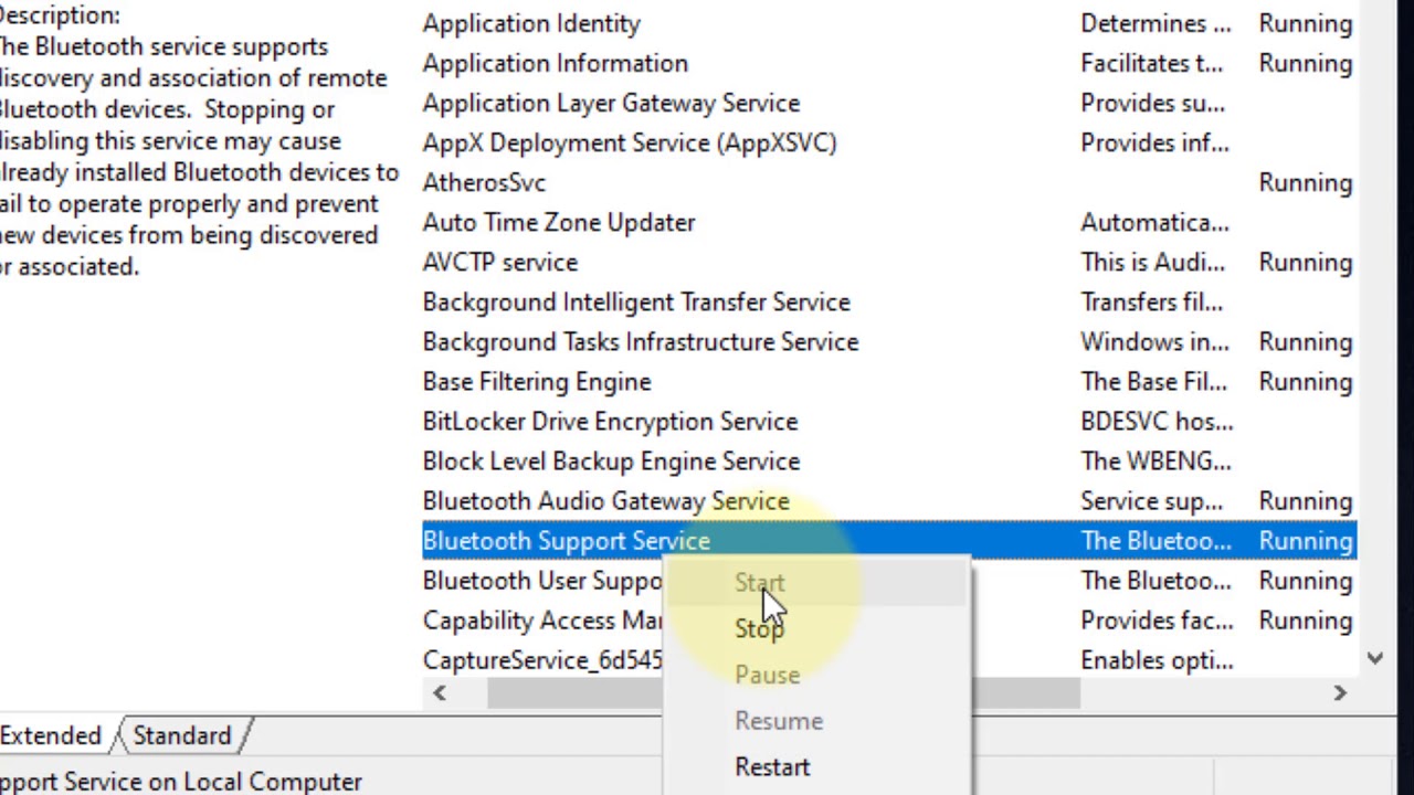 Bluetooth Icon Is Missing From Windows 10 YouTube