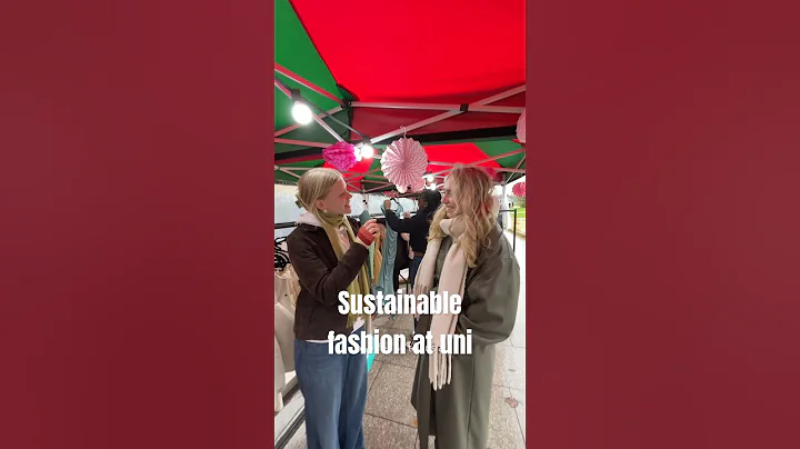 Sustainable fashion at #uni