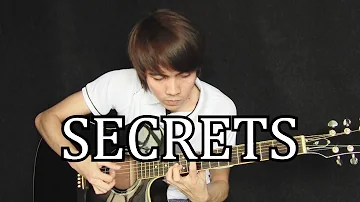 Secrets - One Republic (fingerstyle guitar cover w/ tabs)