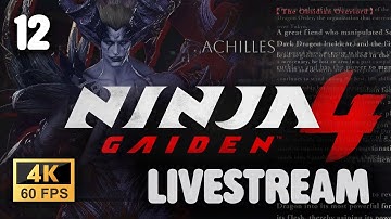 Ninja Gaiden 4 [4K 60FPS] - Brutal First Playthrough - Part 12 Achilles