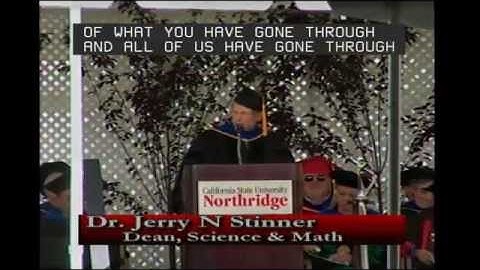 CSUN Commencement 2013: College of Science and Mathematics