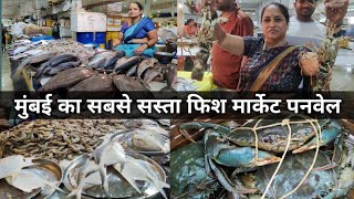 Panvel Fish Market Mumbai | Uran Naka Fish Market Panvel मुंबई का सबसे सस्ता फिश मार्केट पनवेल 2023