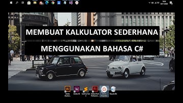 Membuat KALKULATOR Sederhana menggunakan C# pada Windows Form Visual Studio