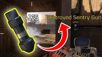 HOW TO DESTROY A SENTRY GUN FAST AND EASY | Call of Duty Mobile
