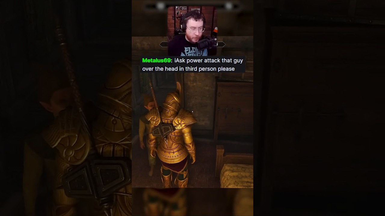 Never Bonk the Adoring Fan 😬(Oblivion Remastered)