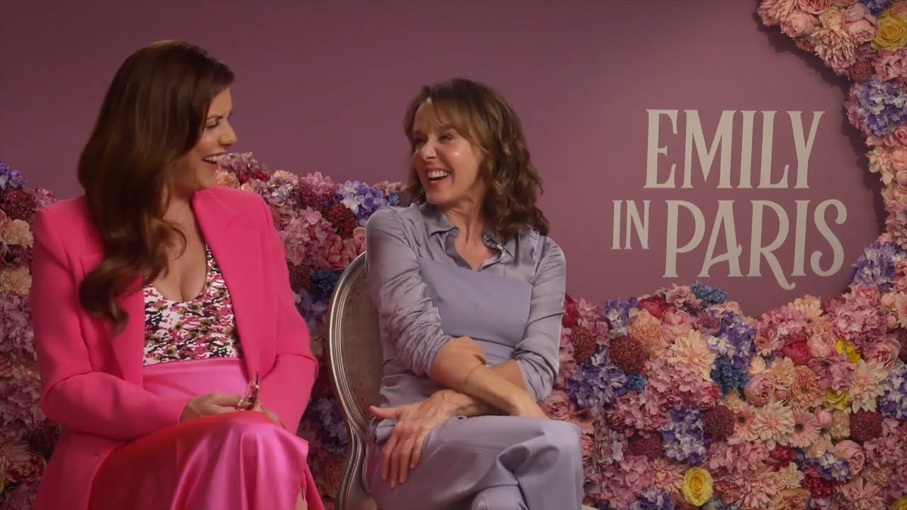 Emily in Paris' Stars Kate Walsh and Philippine Leroy-Beaulieu Break Down  Their “Couture Car Crash” Scene