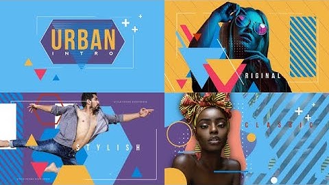 Abstract Opener Intro After Effects Templates