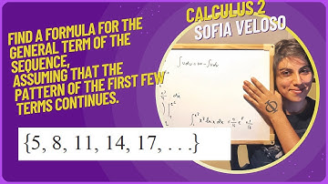 11.1.16  Find a formula for the general term an of the sequence. {5, 8, 11, 14, 17, ...}