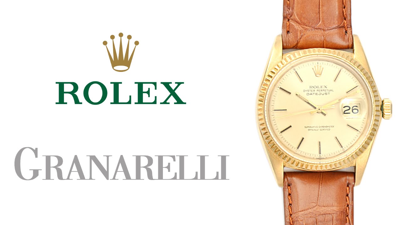 Rolex DATEJUST 1601 GOLD