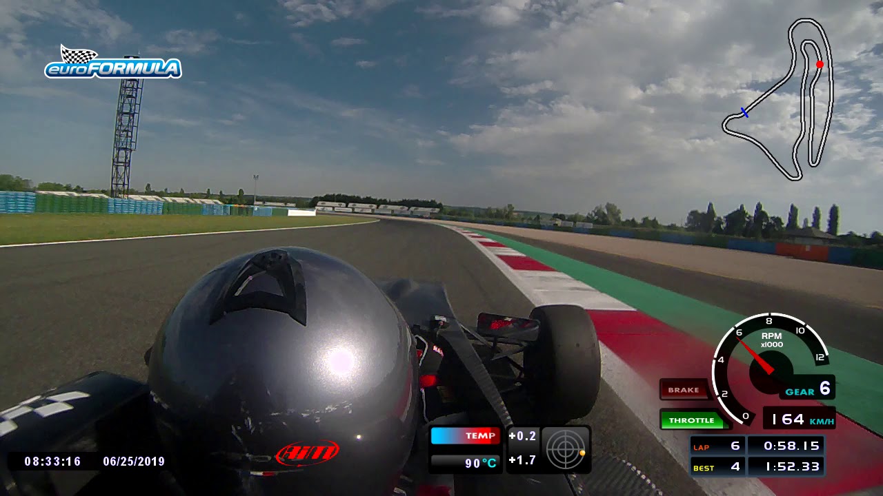 Formule Renault FR2.0 - Magny Cours F1 - première fois en monoplace