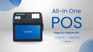 TC-TOUCH-D1 11.6 All-in-One POS Terminal | Full Walkthrough