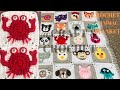Crochet Crab/ Crochet animal blanket/Part:15