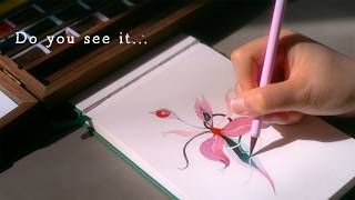 Catching Little Creatures With Lightwish Watercolor Box 4K