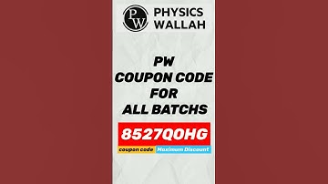 Physics Wallah Referral Code get ₹300 | Pw Coupon Code 2025 Batch #pwcouponcode #shorts