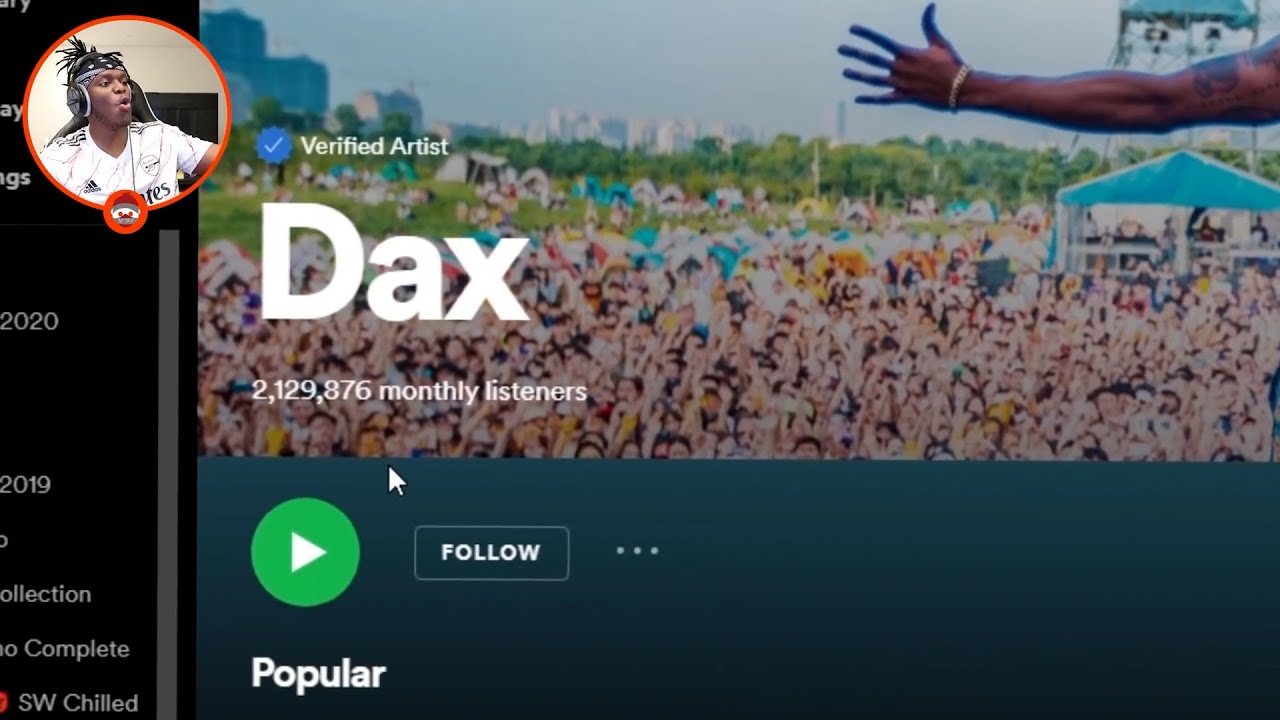 KSI Congratulates Dax For Hitting 2M On Spotify