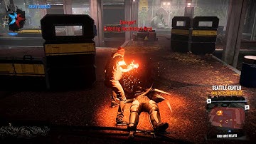 inFamous: Second Son - Seattle Center: Destroy DUP Mobile Command Center (Museum Area) Smoke Powers