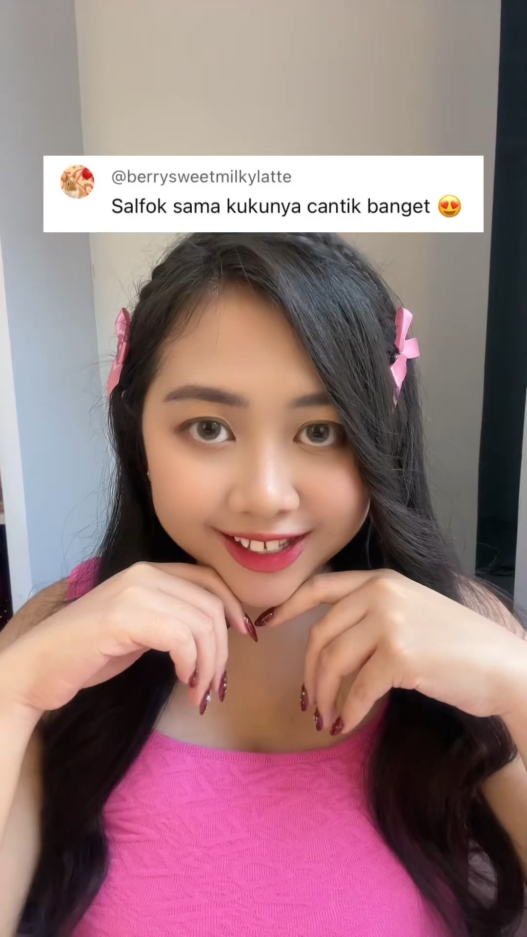 SIAPA YANG SALFOK JUGA?? HAHA EMANG CAKEP BANGET SIH ??? | Klara Tania #shorts