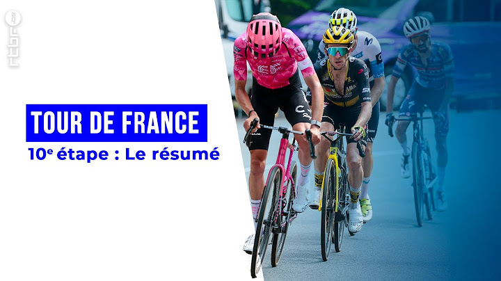 Tour de France 2025 : résumé de la 10e étape à Mont Dore