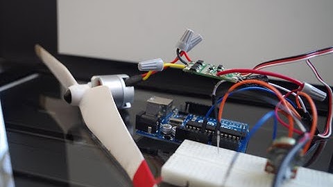 如何?使用Arduino控制無刷馬達電變! Arduino brushless motor fan ! ESC