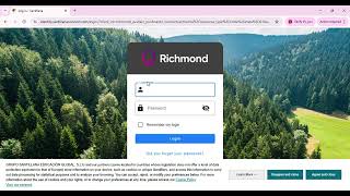 How to log in to Richmond Platform screenshot 1