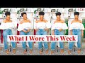 What I Wore This Week #50 | When Outside Opens Back Up | Zara, Nordstrom, Agolde, Revolve