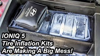Tire Inflation Kits are Leaking All Over Ioniq 5s! | Check Yours Now by The Ioniq Guy 7,479 views 2 months ago 8 minutes, 13 seconds